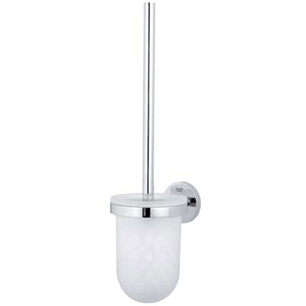 GROHE Essentials - Toilettenbürstengarnitur (Wandmontage, pflegeleicht, langlebig) , rund, chrom, 40