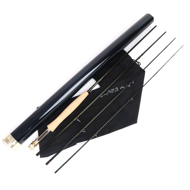 MAXIMUMCATCH Sky High Fliegenfischen Rute 2/3/4/5/6/7/8wt, Graphit IM12 Rutenblank, AAAA Handgriff,