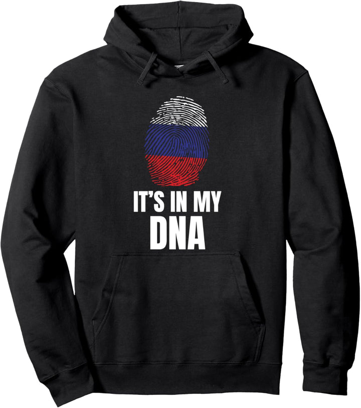 It's In My DNA Proud To Be From Russia Pullover Hoodie