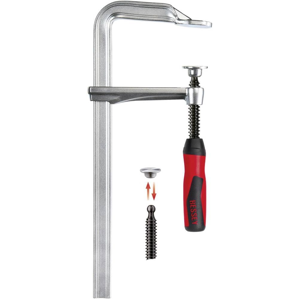 Bessey Ganzstahl-Schraubzwinge GZ-2K 800/120