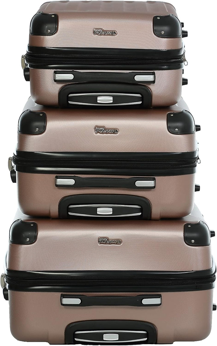INVIDA Glüückskind Luxus Koffer Trolley Kofferset aus ABS in 6 Farben und Einzel oder im Set Frei Wä