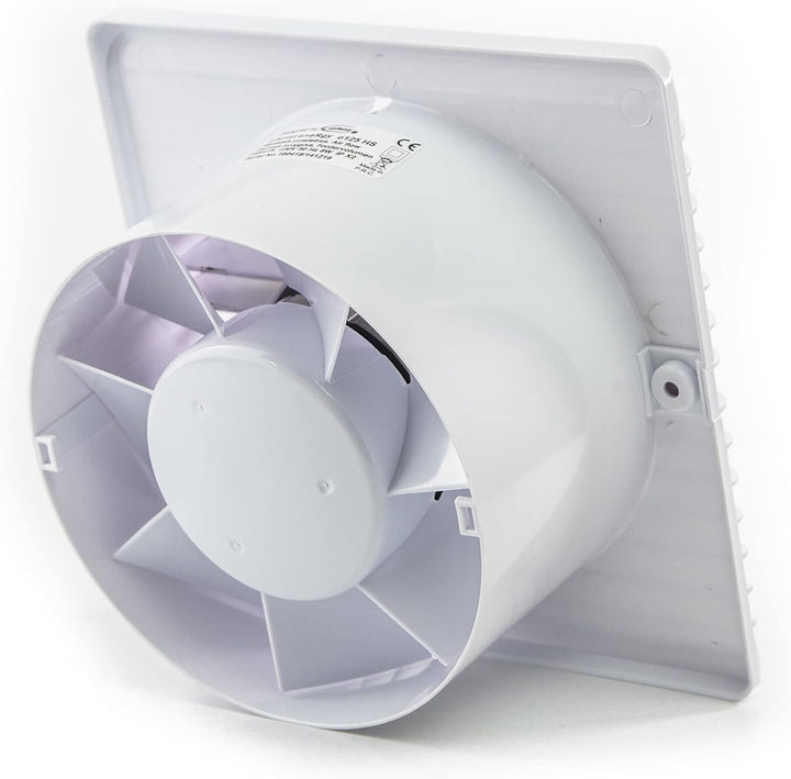 Planet eneRgy – minimalistischer Wandventilator mit leiser Technik, effizienter Luftleistung Ø80/Ø10