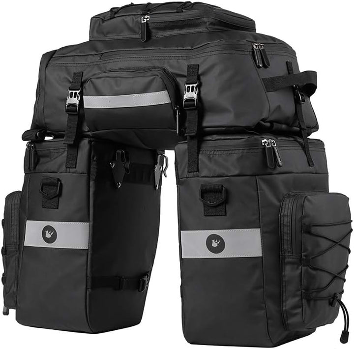 PELLOR Fahrradtasche Multifunction Radfahren Gepäckträger Tasche Reissfest Gross Gepäcktaschen mit R