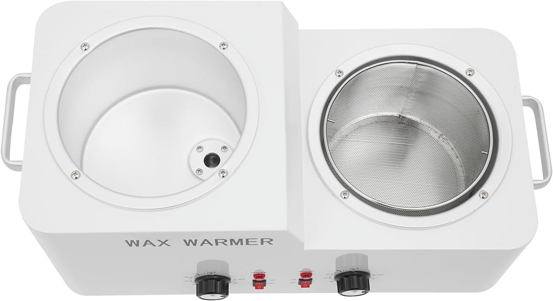 Wachswärmer Wachs Haarentfernung Doppelte Topf 600W 220-240V Elektrischer Wachsschmelzer 9L 50-120°C