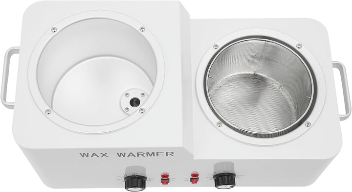 Wachswärmer Wachs Haarentfernung Doppelte Topf 600W 220-240V Elektrischer Wachsschmelzer 9L 50-120°C