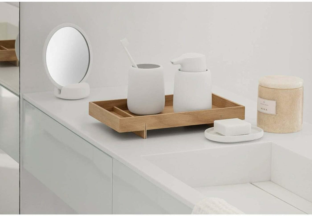blomus Seifenschale SONO | Keramik | Farbe White | 13L x 10B cm One Size Weiss, One Size Weiss