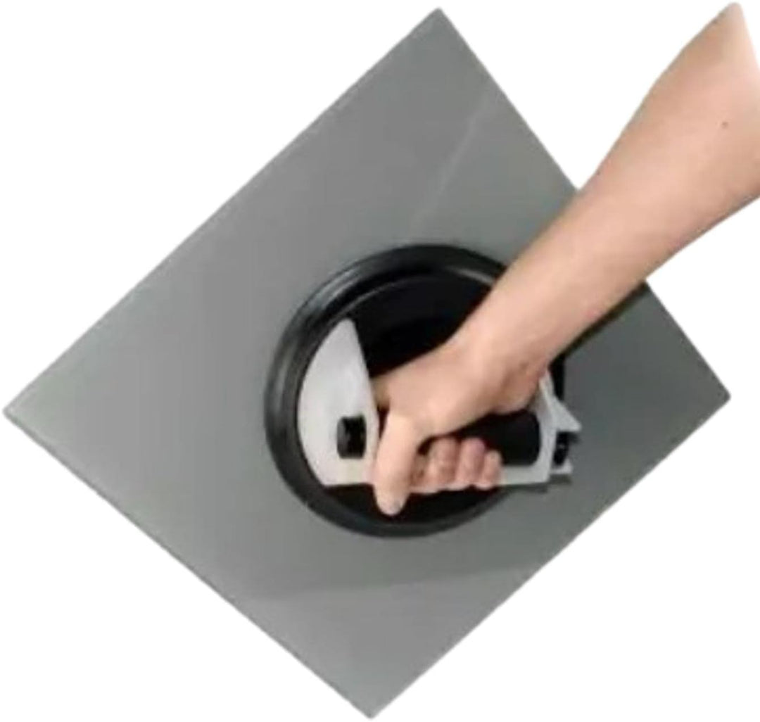 CRL Sure-Grip S338 Saugheber Glasheber mit Handpumpe, 203mm Saugfläche, Sicherungsring, weichem & ko