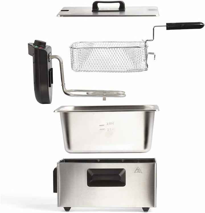 Fritteuse 3l 2000w Edelstahl - doc216