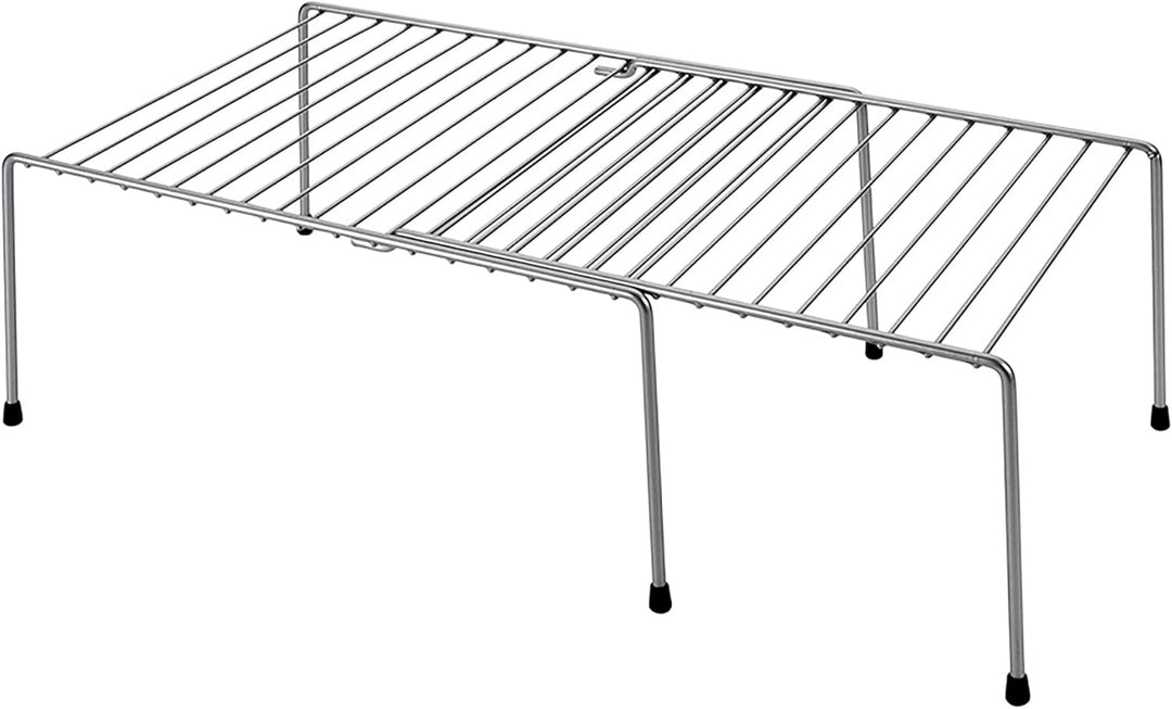 Metaltex Adapto Schrankeinsatz, Polytherm, Silber, 24 x 15 x 33-57 cm
