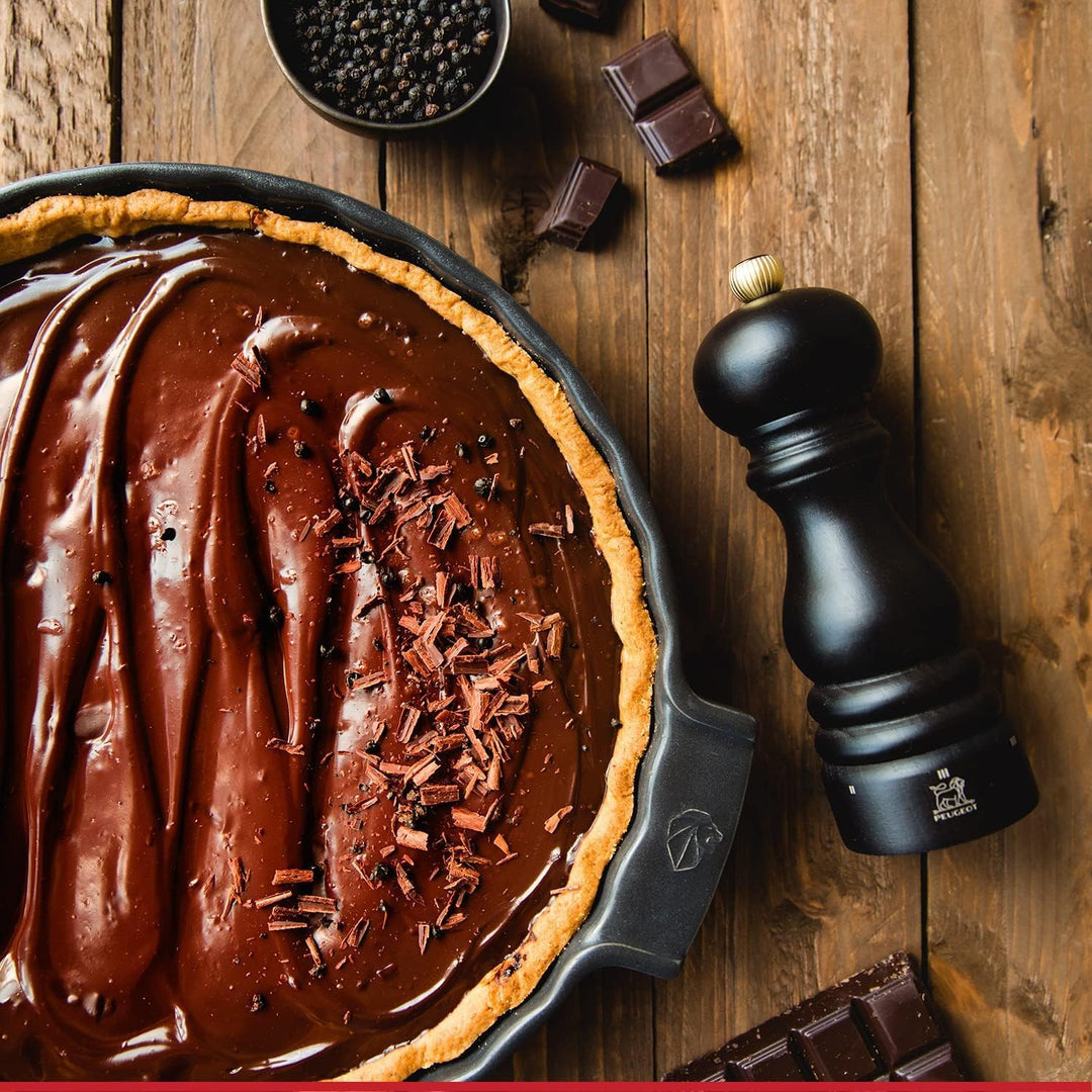 Peugeot Tarteform Appolia 30 cm aus Keramik, Schieferfarben I -20 bis 250°C temperaturbeständig I Pr