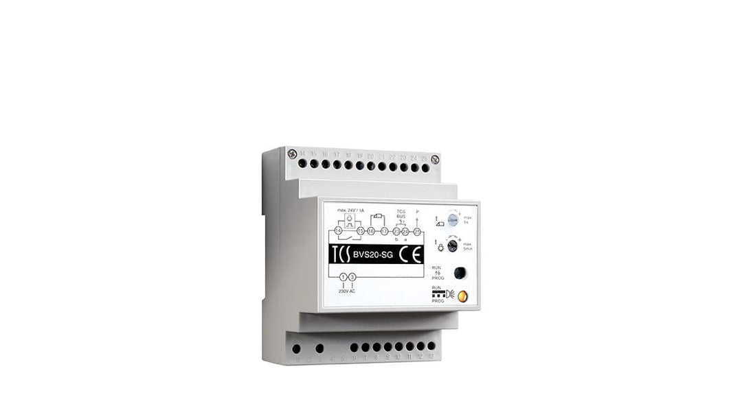 TCS BVS20-SG Gegensprechanlage-Zubehör (Stromversorgung, Grau, Weiss, Kunststoff, CE, 72 mm, 70 mm)