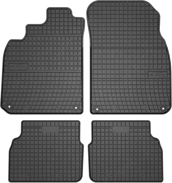 SMK Gummimatten Auto fussmatten Satz für Saab 9-3 II 2002-2011 Erleben Sie einen neuen Standard des