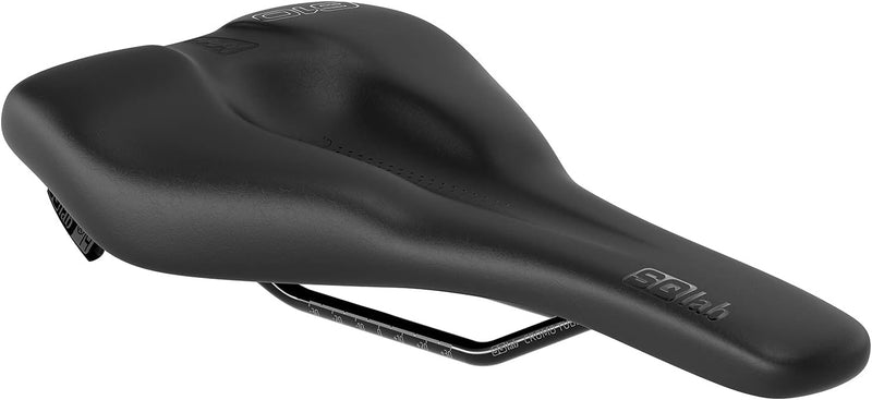 SQlab 610 Ergolux Active 2.1 MTB Tour & Travel Bicycle Saddle 15 cm 15 cm Schwarz, 15 cm Schwarz