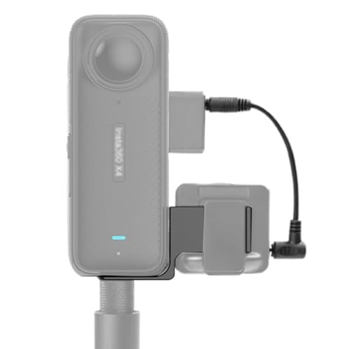 Unsichtbare Mikrofonhalterung für Insta 360 X4 X3 X2 Zubehör, Externer Mikrofonhalter, Mikrofonerwei