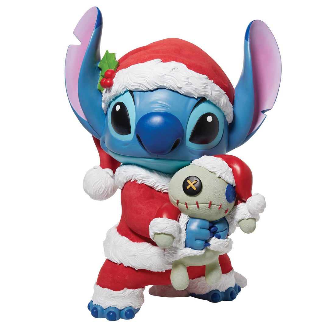 Enesco Disney Showcase Lilo and Stitch Weihnachtsmann-Figur, 39 cm, Mehrfarbig Einheitsgrösse Mehrfa