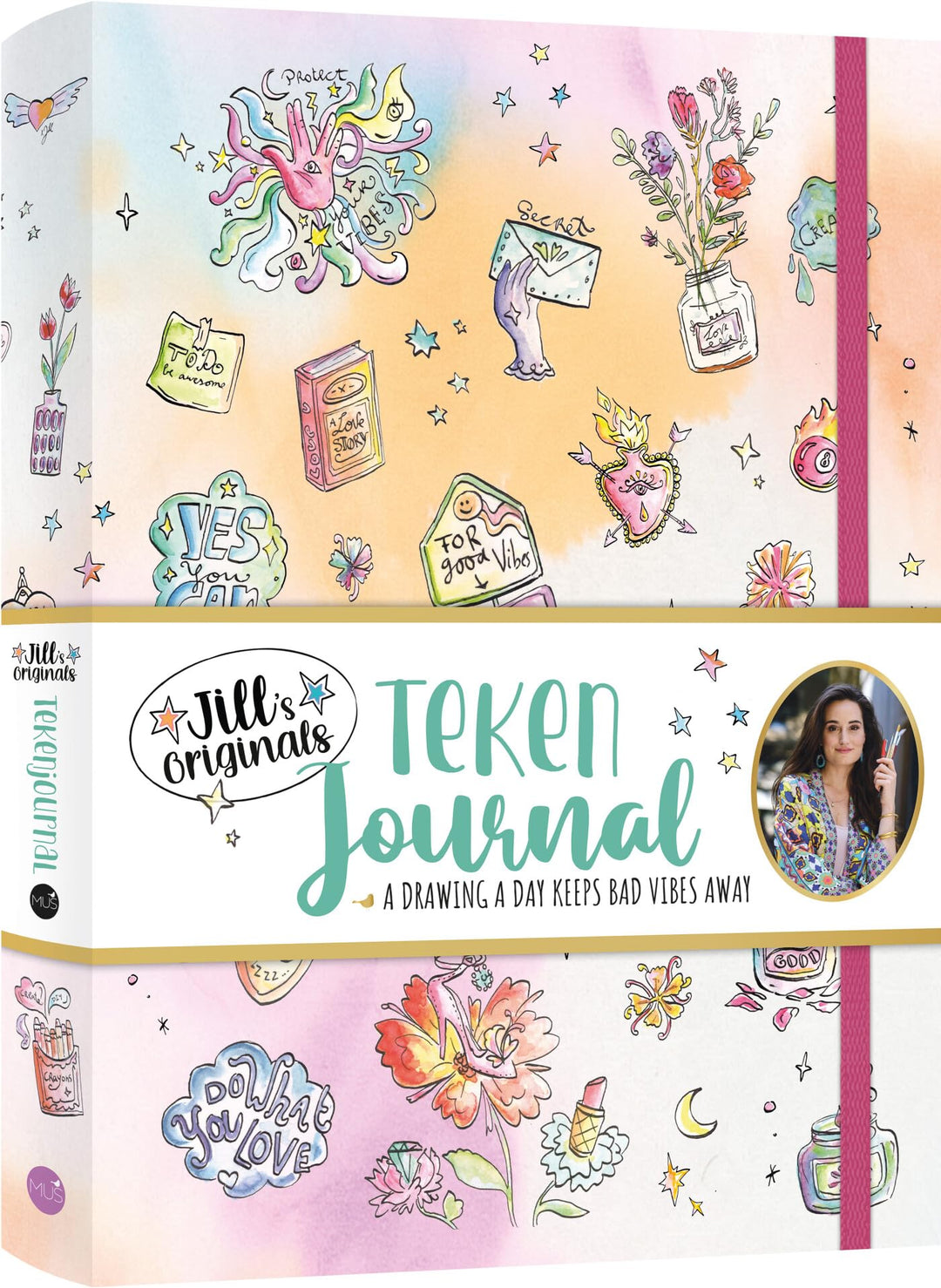 Jill's Tekenjournal, Gebundenes Buch
