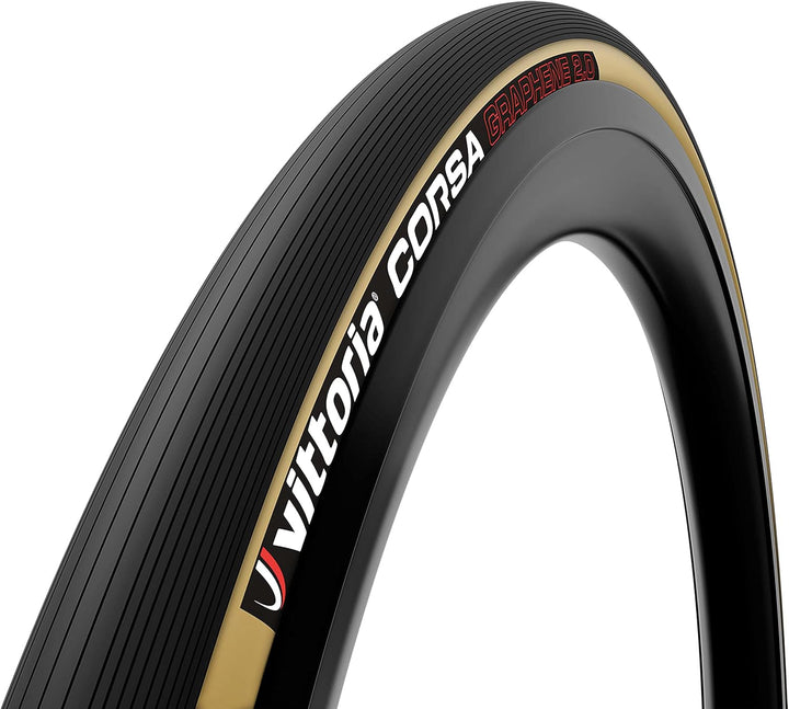 Vittoria Corsa Faltreifen 700 x 23c Schwarz/Para, 700 x 23c Schwarz/Para