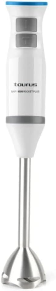 Taurus Bapi 1000 Rocket Plus Inox - Stabmixer-Set | 1000W | Zubehör: Messbecher, Zerkleinerer und Sc