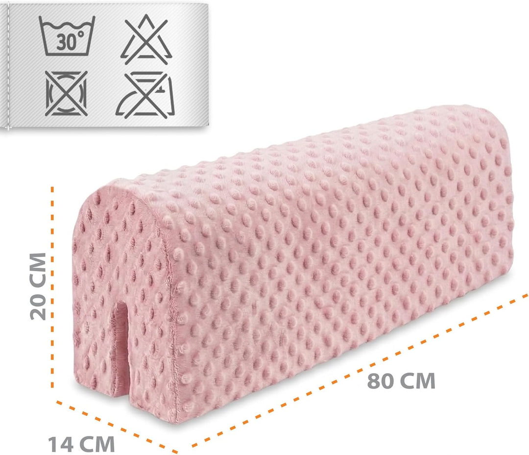 Bettkantenschutz für Kinderbetten 80 cm - Schutz für Bettrahmen Baby Bett rausfallschutz für boxspri