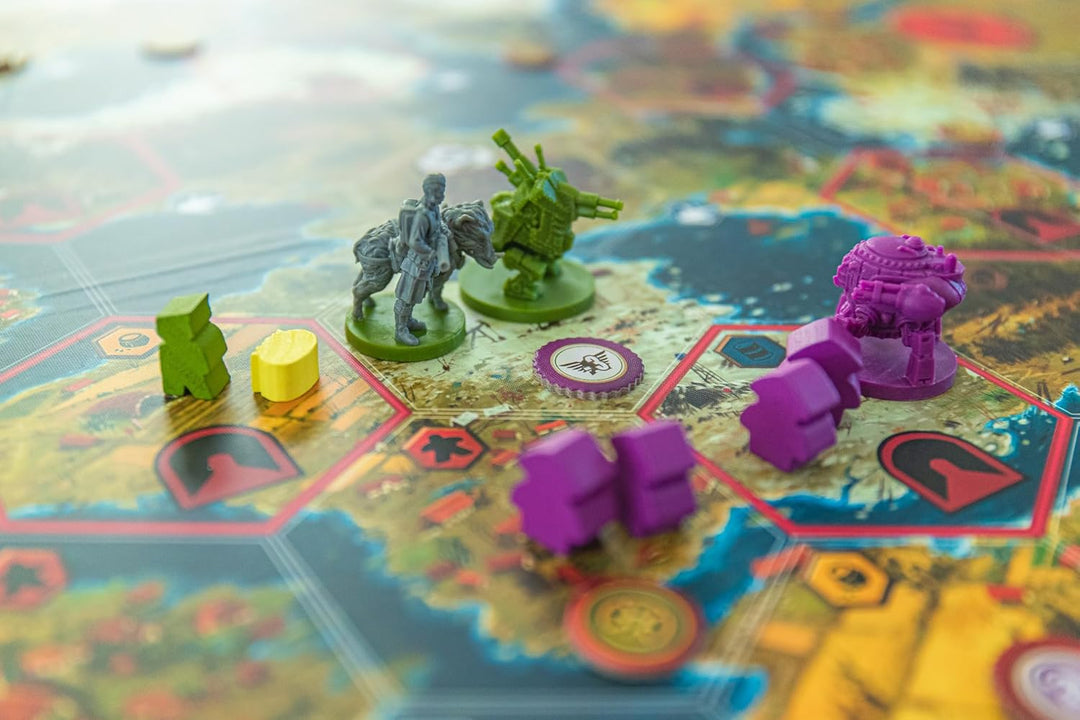 Stonemaier Games STM615 Scythe Expansion: Invaders from Afar Sense-Erweiterung: Eindringlinge aus de