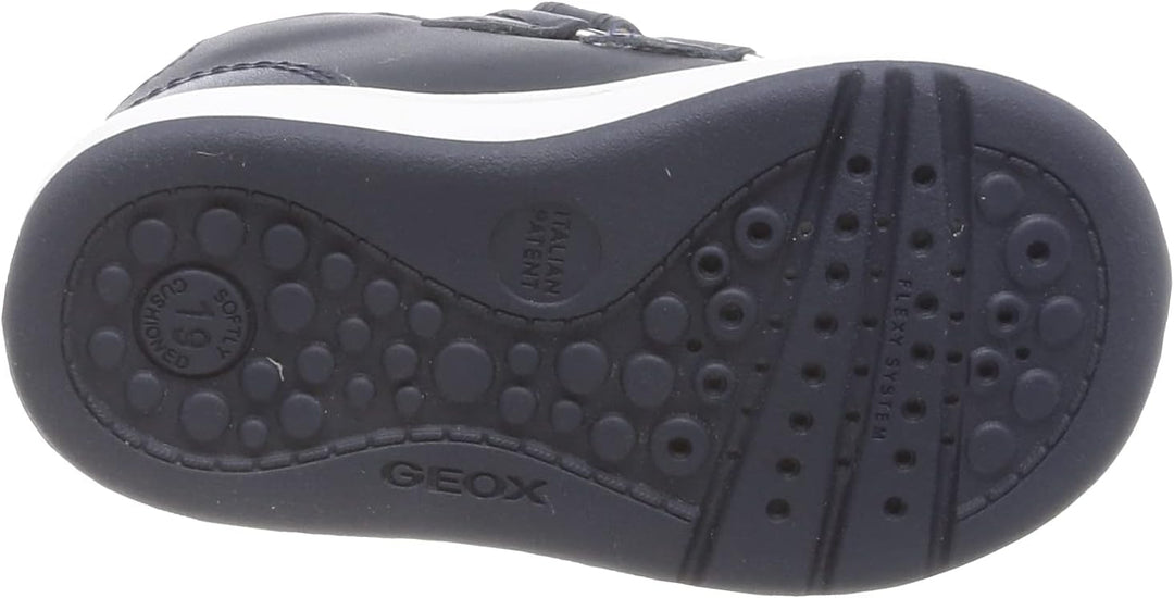 Geox Jungen B Biglia BoyFirst Walker Shoe 21 EU Navy White, 21 EU Navy White