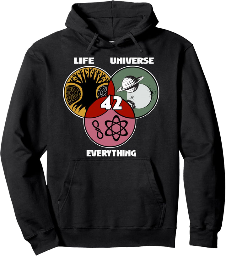 Das Leben, das Universum und alles 42 Antworten auf das Leben Pullover Hoodie