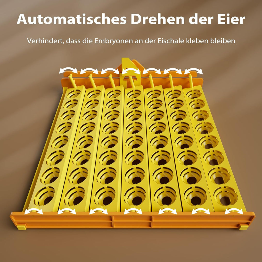 Automatische Brutmaschine Inkubator für 112 Eier