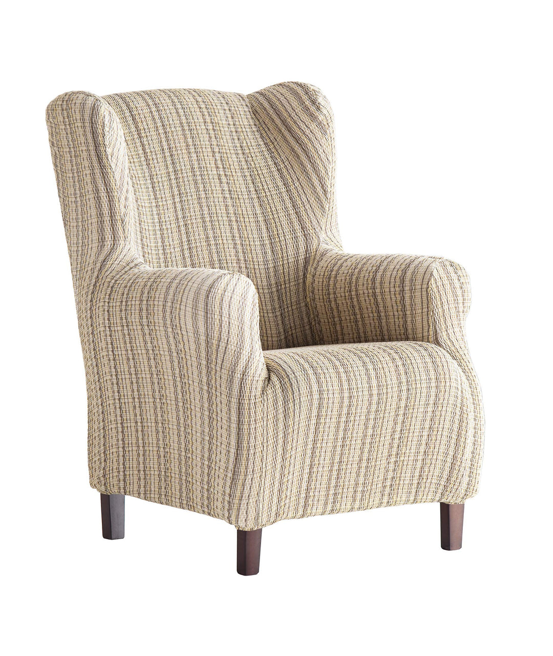Martina Home mexiko Elastischer Sesselbezug, textur, beige, 33x42x8 cm ohrenschützer Beige, ohrensch