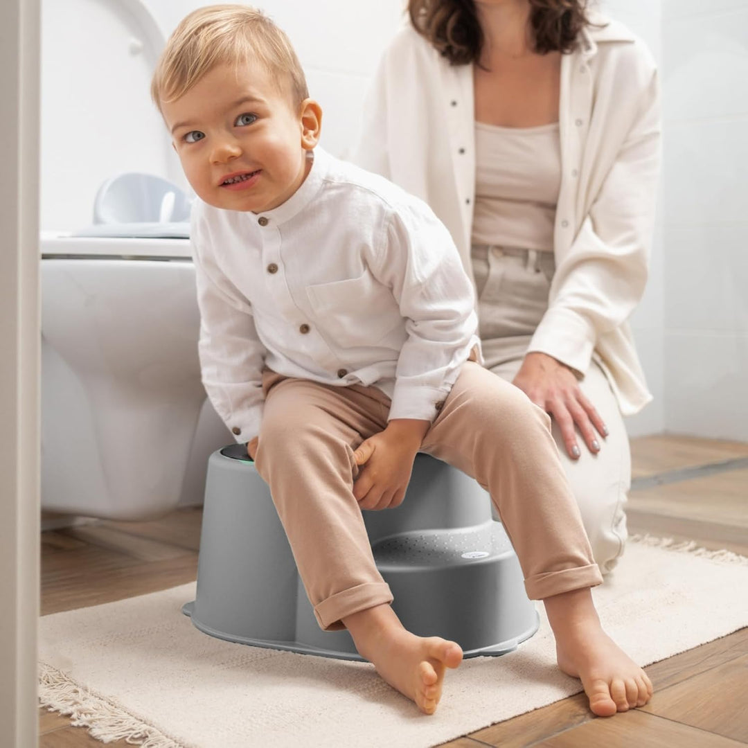 Rotho Babydesign TOP Kinderschemel - recycelt - Tritthocker - Trittschemel - Kinderschemel - Trittle