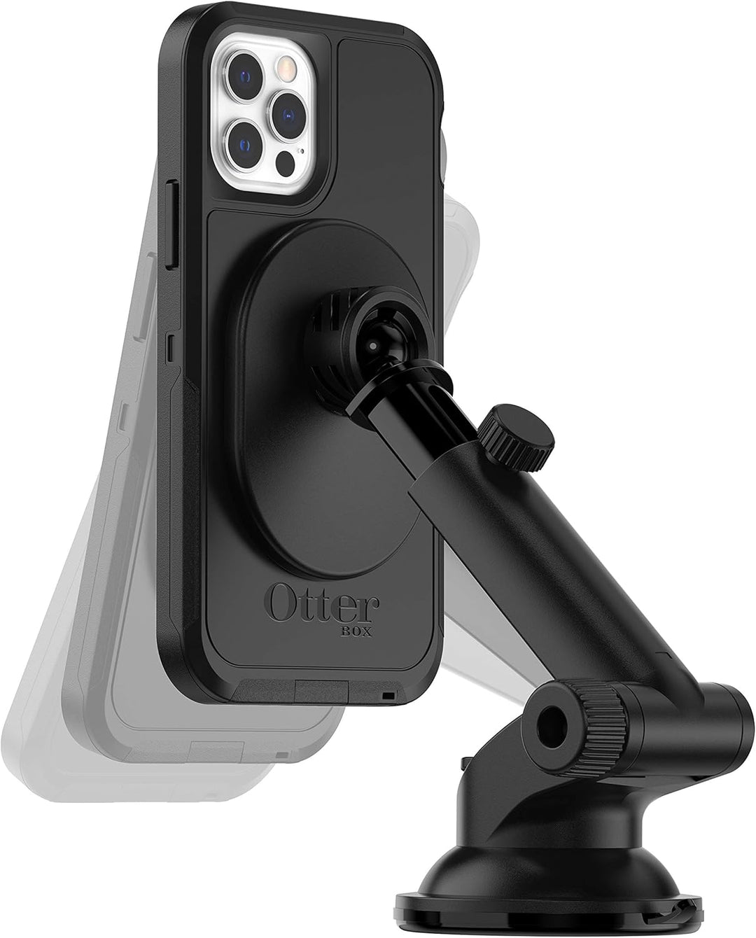 OtterBox Handyhalterung für Windschutzscheibe und Amaturenbrett , starke magnetische Ausrichtung Bef