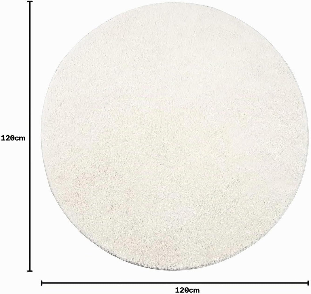 the carpet Relax – Superweiches Badezimmerteppich, Flauschige Badematte in Felloptik, rutschfest &amp; W