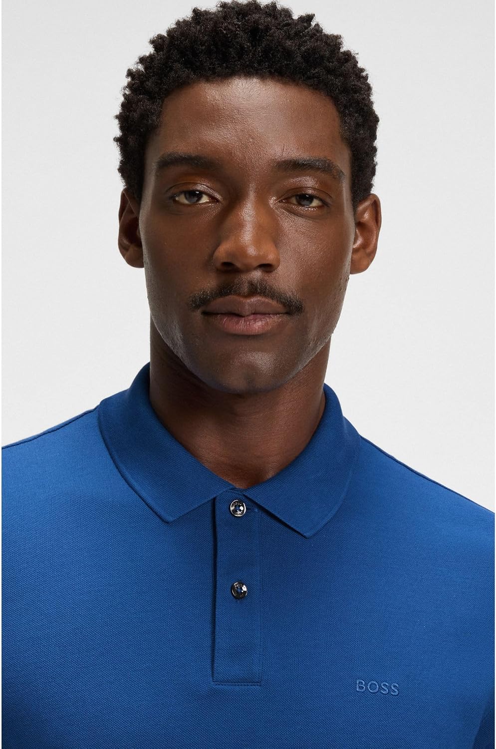 Pallas Poloshirt Aus Baumwoll-piqué Mit Logo-Details S Blau Neun, S Blau Neun