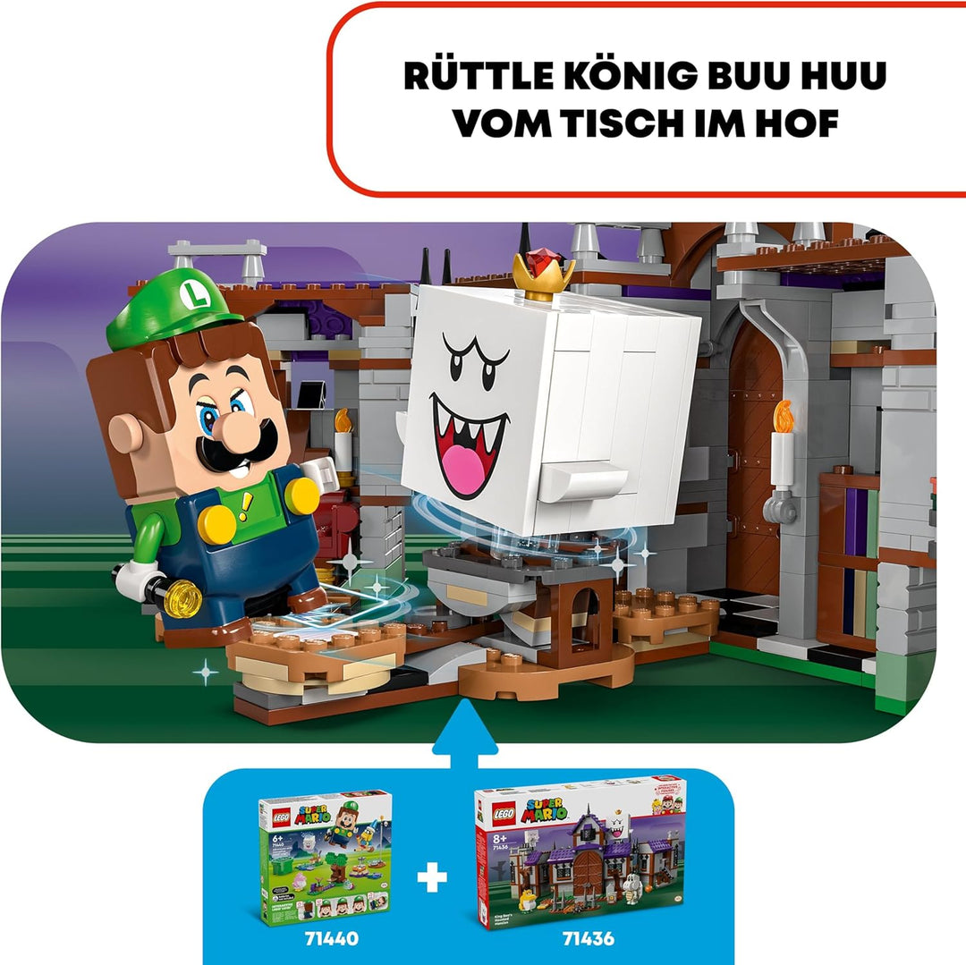 LEGO Super Mario König Buu Huus Spukhaus, Spielzeuggeisterhaus für Kinder, Nintendo Set zum Sammeln,