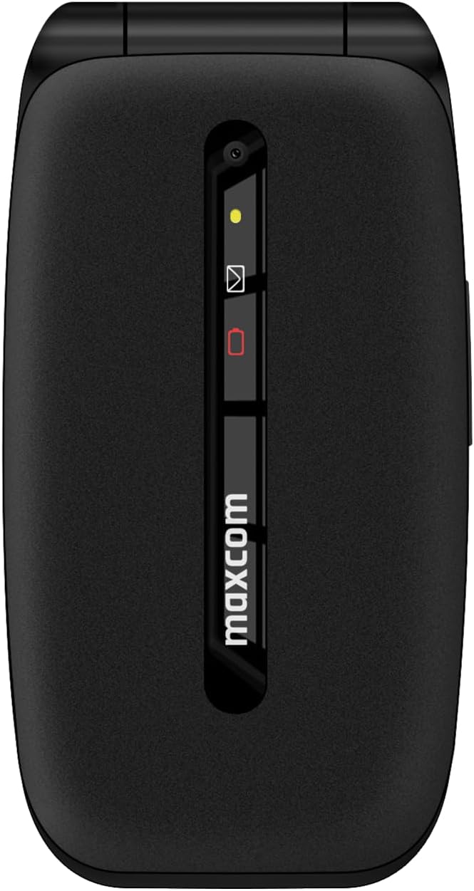 MAXCOM MM828 4G-Handy für ältere Menschen mit Flip-Deckel, grosse Tasten und Symbole, SOS-Taste, 8 S