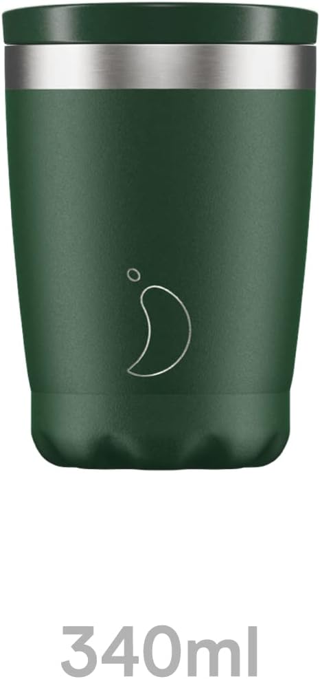 Chilly's Original Kaffeebecher - Reise-Thermo-Tasse für kalte und heisse Getränke - Mehrwegbecher mi