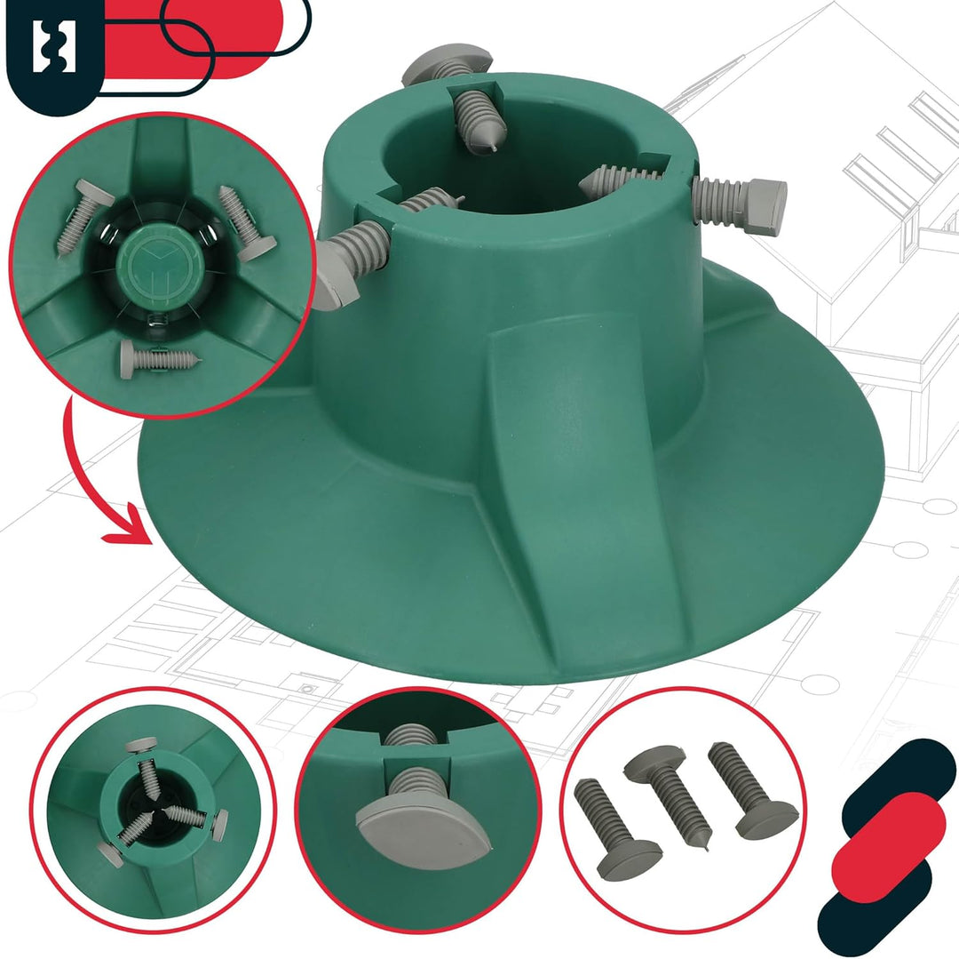 KOTARBAU® Weihnachtsbaumständer - Christbaumständer - für Baumhöhe bis 2,7 m - Tannenbaumständer - K