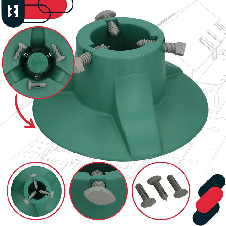 KOTARBAU® Weihnachtsbaumständer - Christbaumständer - für Baumhöhe bis 2,7 m - Tannenbaumständer - K