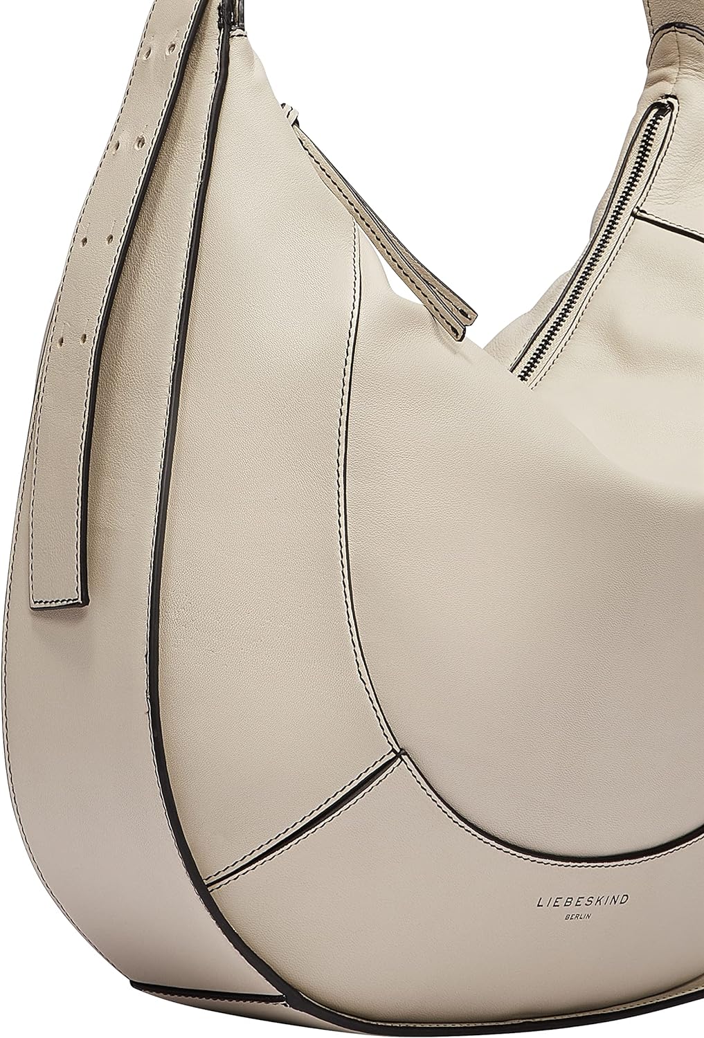 Liebeskind Damen Hobo L Almond Milk, Almond Milk
