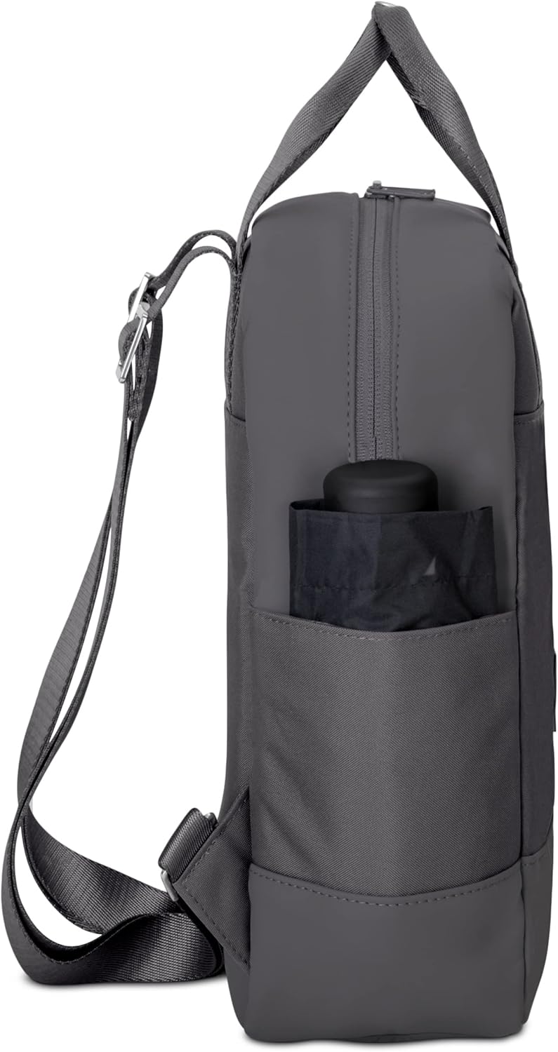 Johnny Urban Rucksack Damen Klein Grau - Jona Small - Stylischer Kleiner Mini Cityrucksack mit Table