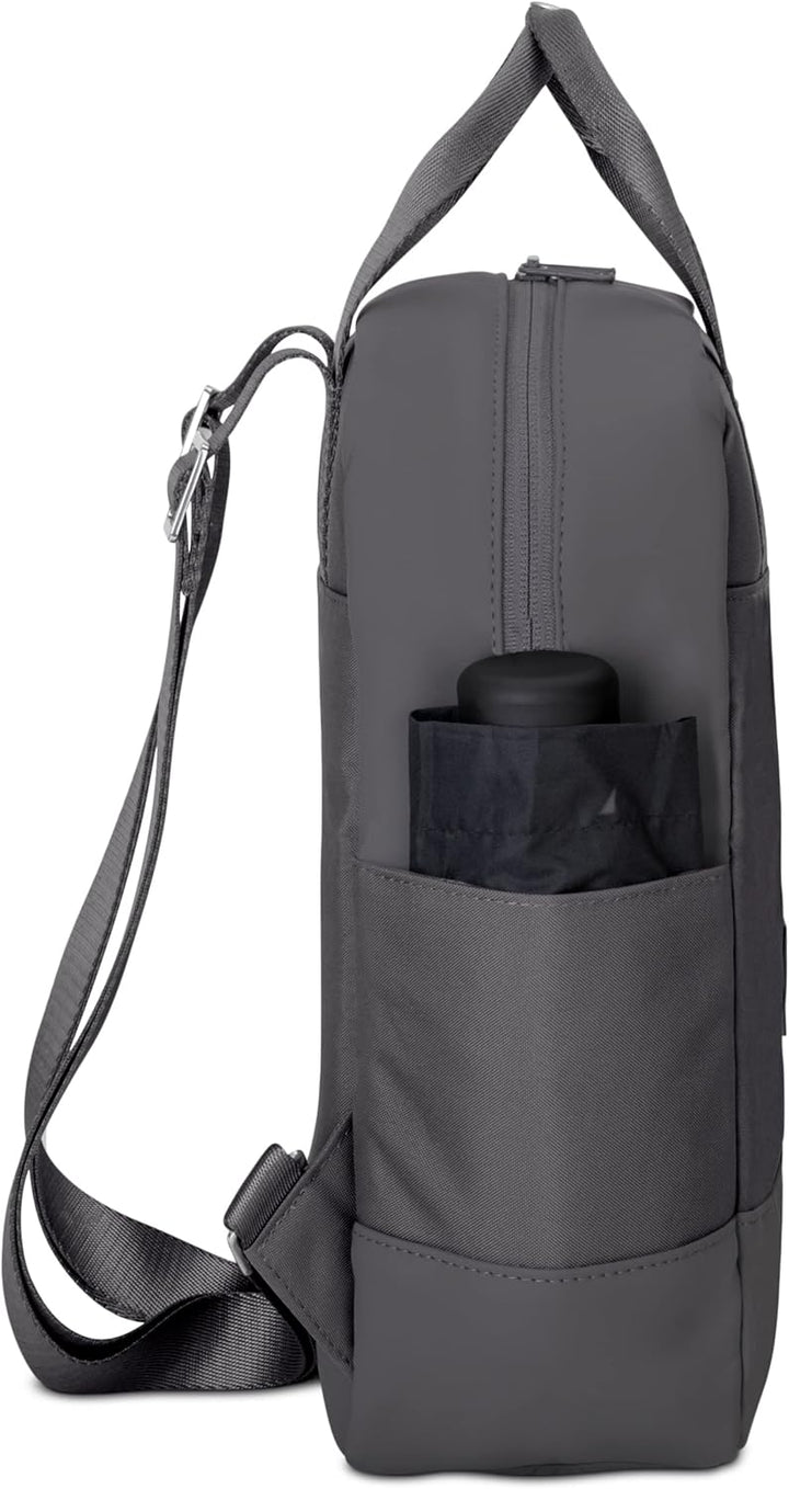 Johnny Urban Rucksack Damen Klein Grau - Jona Small - Stylischer Kleiner Mini Cityrucksack mit Table