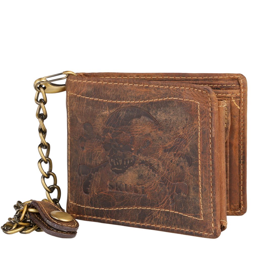 Green Burry Vintage Skull 1796, Braun, one size Sattelbraun, Sattelbraun