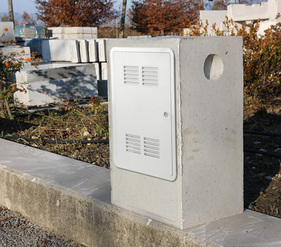 Die Belüftung sig3040b-y Revisionsklappe Gas aus ABS, weiss, 335 x 435 mm Bianco 335 x 435 mm Einbau
