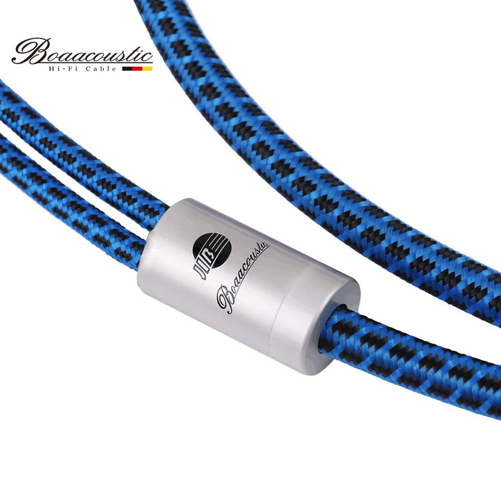 BOAACOUSTIC Cinch Kabel - Stereo Audio RCA Kabel 2x Stecker zu 2x Stecker - für HiFi-Anlage, HiFi-Re