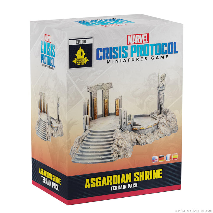 Atomic Mass Games, Marvel: Crisis Protocol – „Asgardischer Schrein“, Geländeset-Erweiterung, Tableto