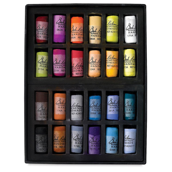 Jack Richeson 427515 Signature Hälfte Stick handgerollt Pastells (24 Stück)