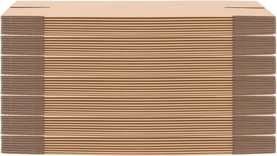 100 Versandhülse eckig 450x110x110 mm Faltkarton ohne Sperrgutzuschlag Versandrolle Versandrohr