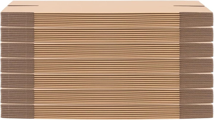 100 Versandhülse eckig 450x110x110 mm Faltkarton ohne Sperrgutzuschlag Versandrolle Versandrohr