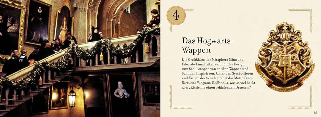 Aus den Filmen zu Harry Potter: Weihnachten in Hogwarts: Das grosse Adventskalenderbuch: Mit 24 Weih