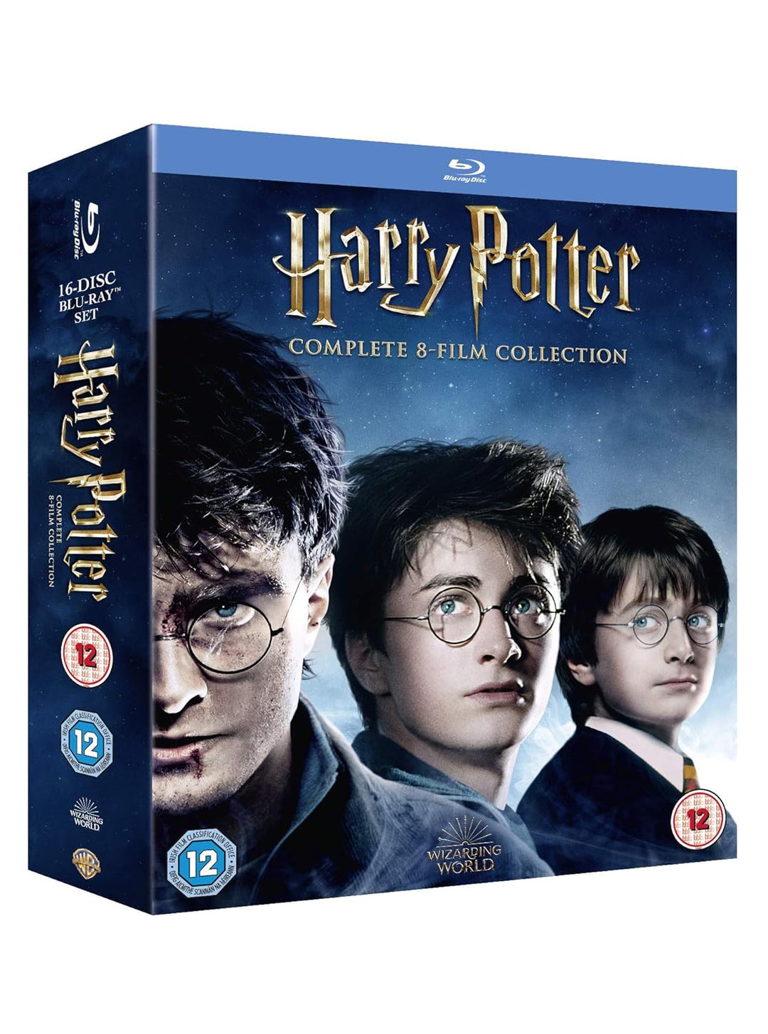 Harry Potter: The Complete 8-film Collection [2001] [2016] [Region Free], Blu-ray
