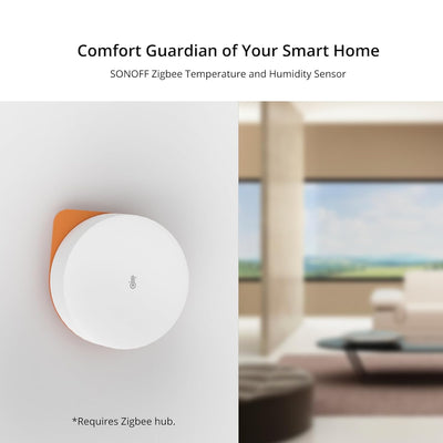 SONOFF SNZB-02P Temperature Humidity Sensor, Zigbee Wireless Switch, kompatibel mit Smartthings/IFTT